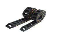 18*18 Semi Closed Plastic Energy Wire Carrier Chain Reinforced Nylon Cable Drag Towline